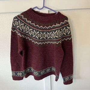 Vintage Croft and Barrow Women's Small Knit Sweater.